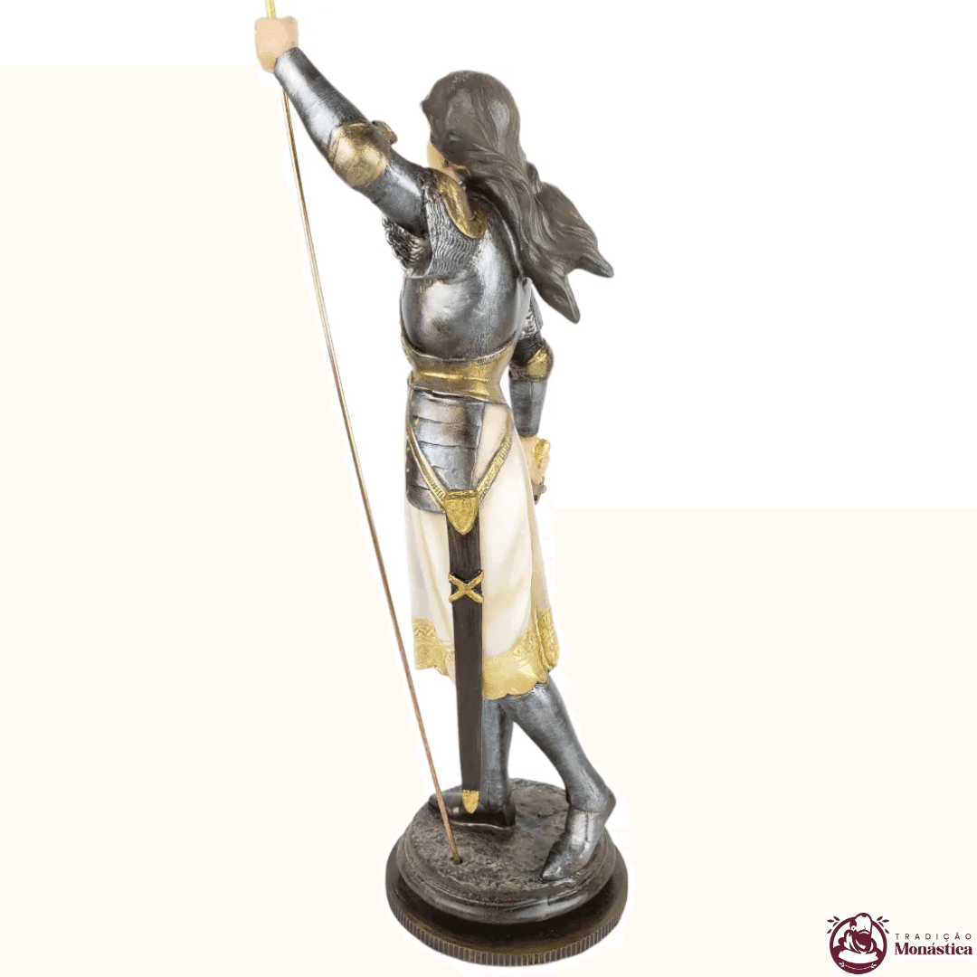Imagem Santa Joana D'Arc 35cm - 6