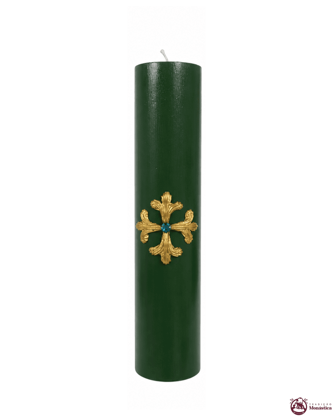 Kit de Velas do Advento com Cruz Dourada - 30x7cm - 3