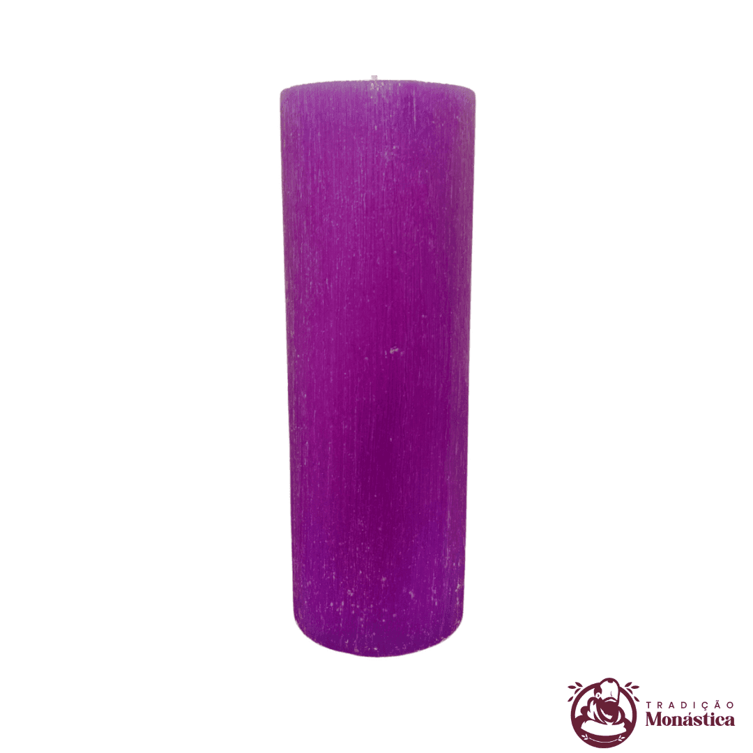 Kit de Velas do Advento Escovadas - 20x7cm - 5