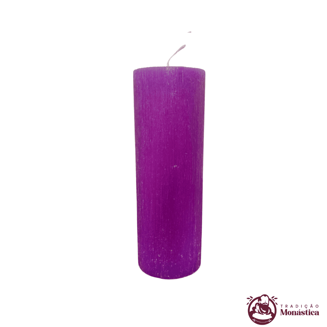 Kit de Velas do Advento Escovadas - 30x7cm - 5
