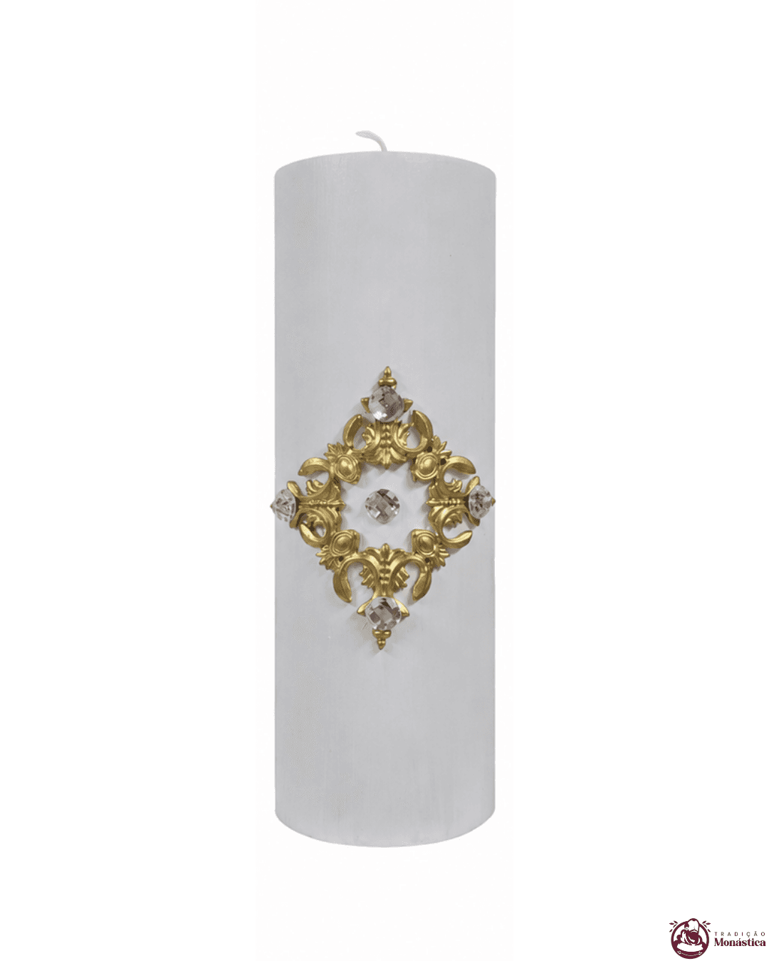 Kit de Velas do Advento com Estrela Dourada - 20x7cm - 6