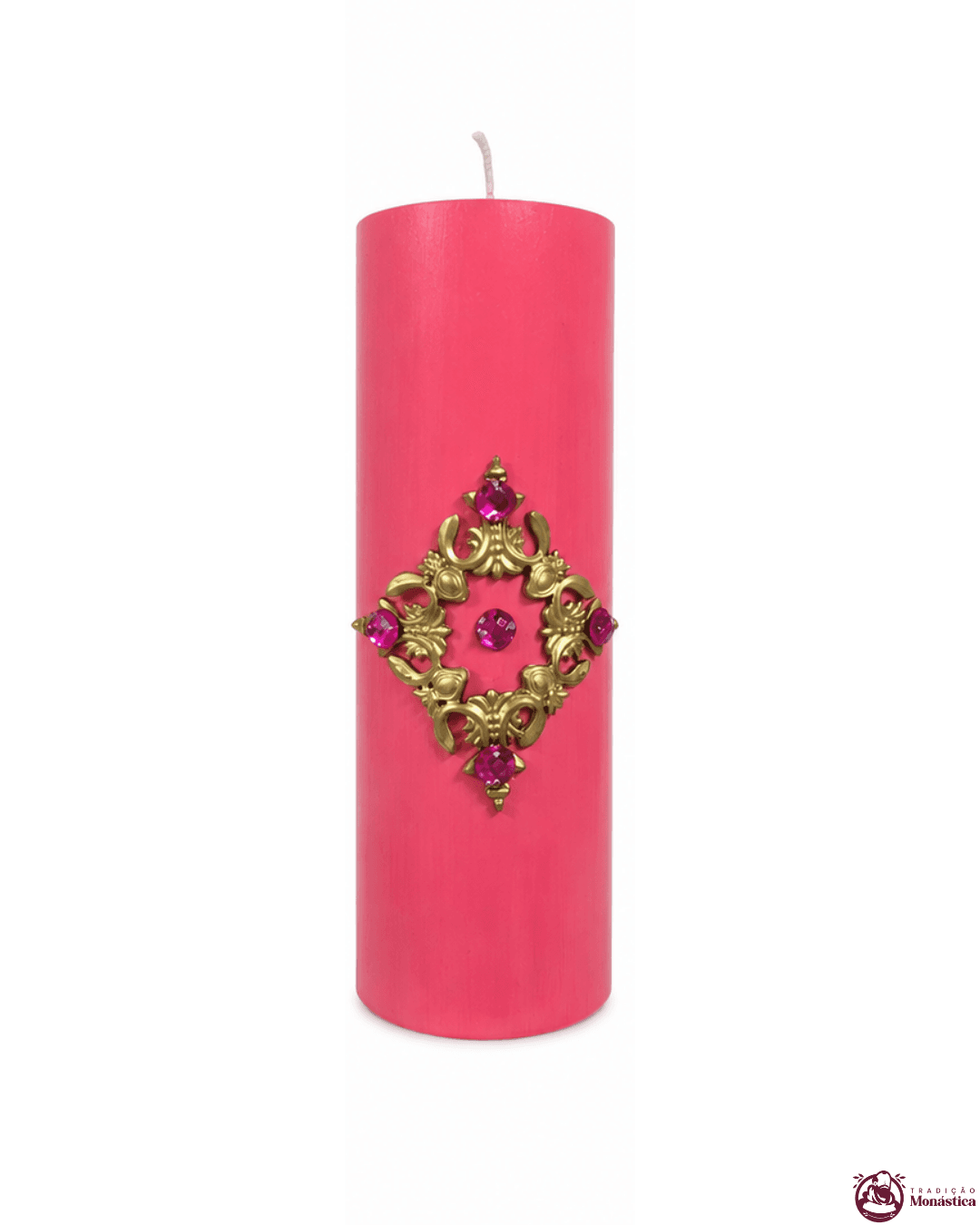 Kit de Velas do Advento com Estrela Dourada - 20x7cm - 5