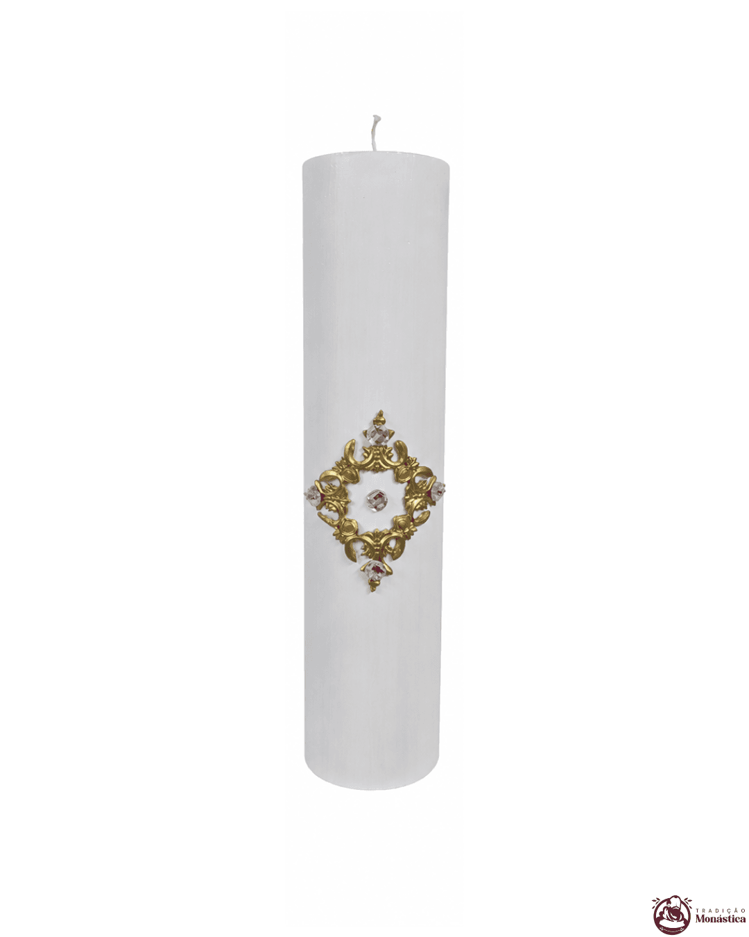 Kit de Velas do Advento com Estrela Dourada - 30x7cm - 6