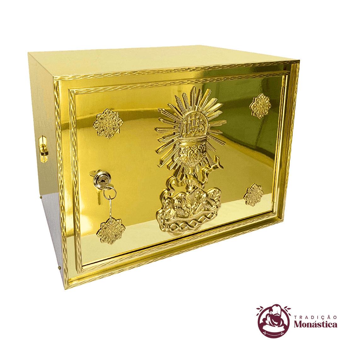 Sacrário tamanho Médio com Aplique Cálice - 1