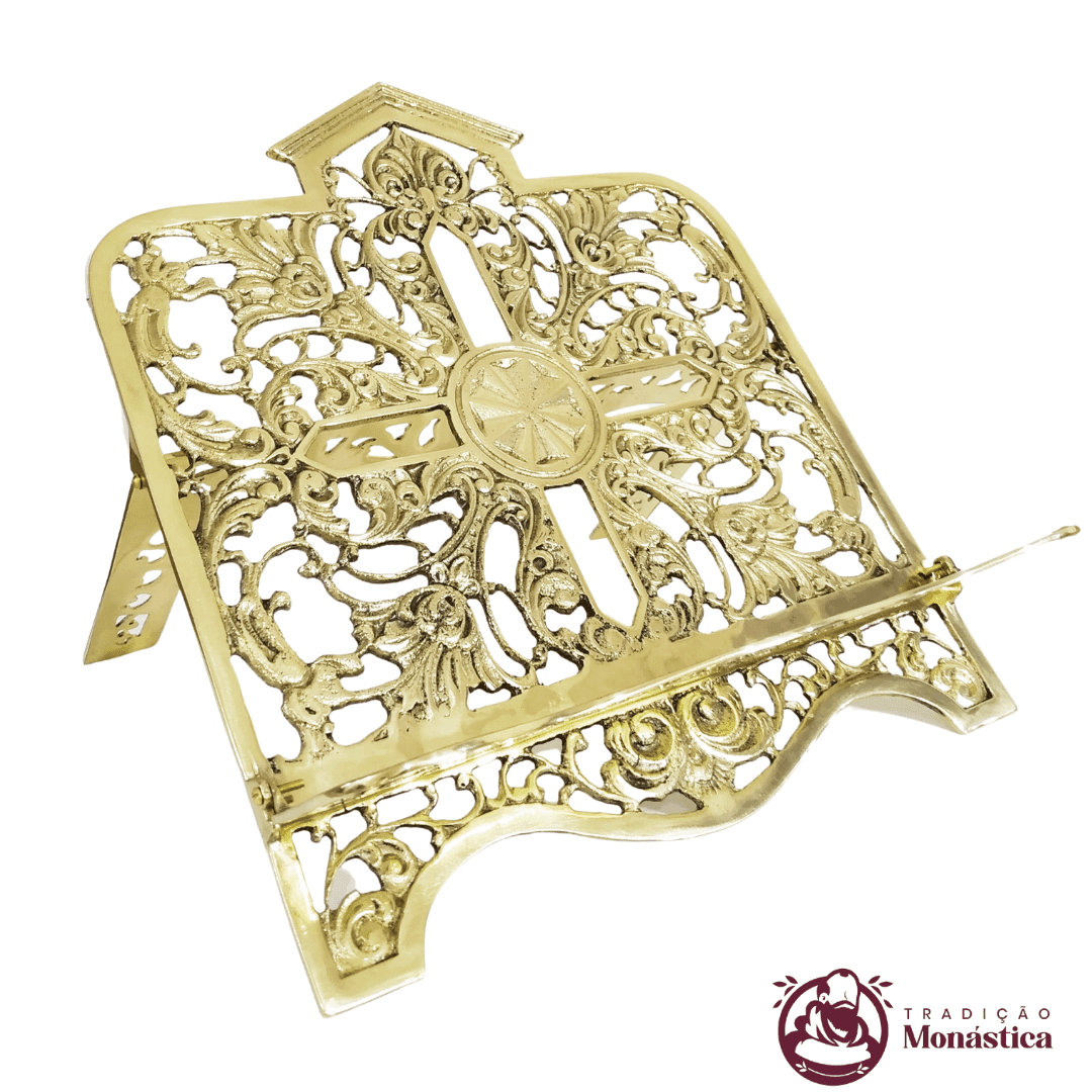 Suporte De Bíblia - Porta Bíblia - Igreja Católica - Grande - 2