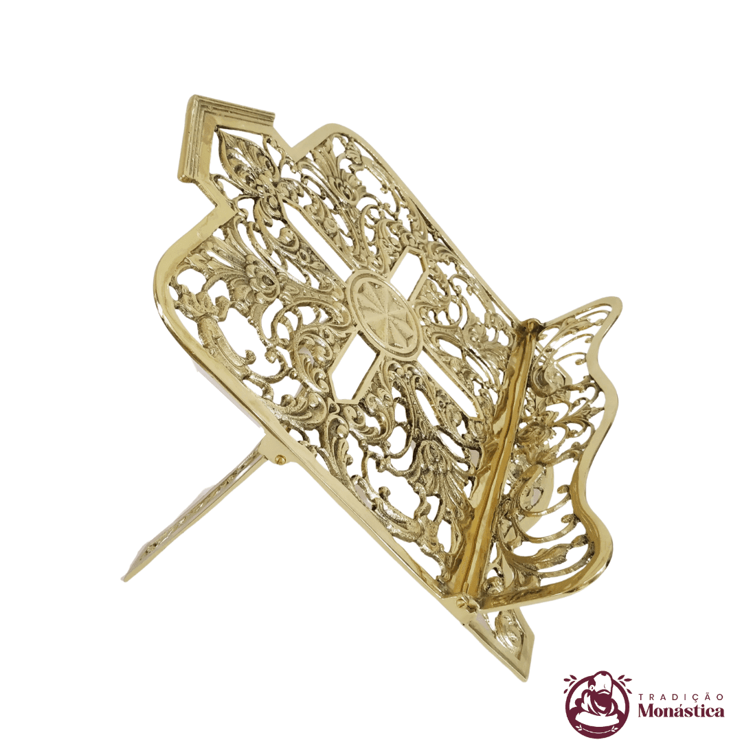 Suporte De Bíblia - Porta Bíblia - Igreja Católica - Grande - 3