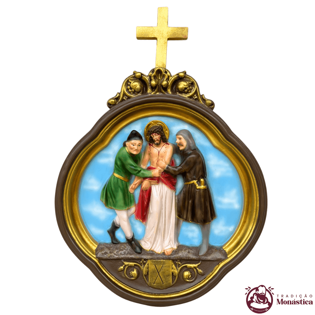 Via Sacra feita em Resina com 15 Estações - Colorido - 10