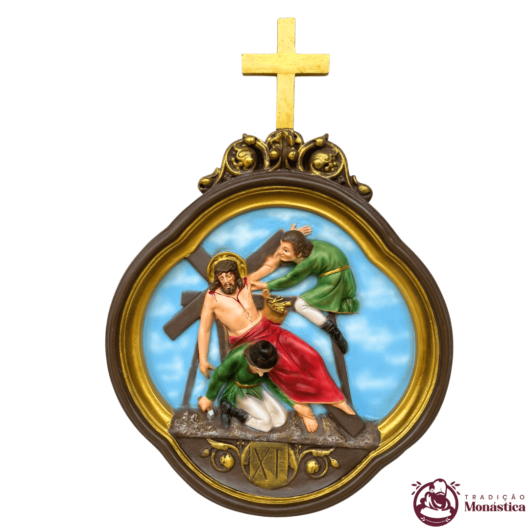 Via Sacra feita em Resina com 15 Estações - Colorido - 11