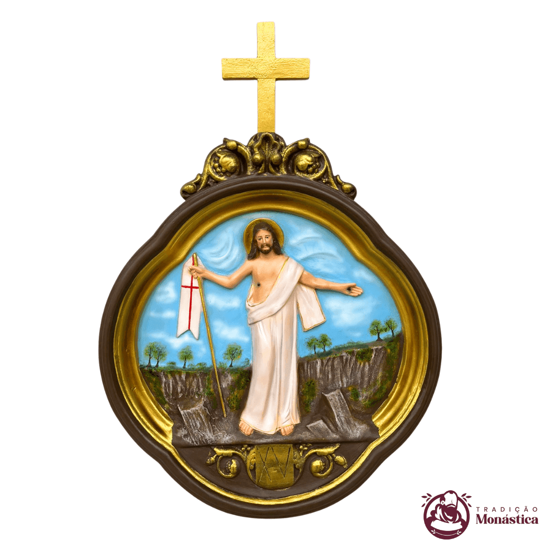 Via Sacra feita em Resina com 15 Estações - Colorido - 15