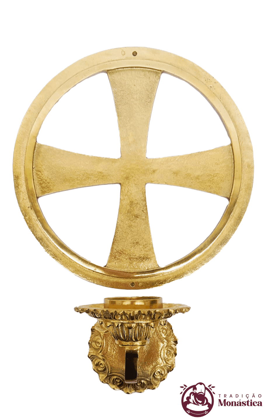 Arandela e Cruz De Dedicação Feita Em Bronze - Média - 2