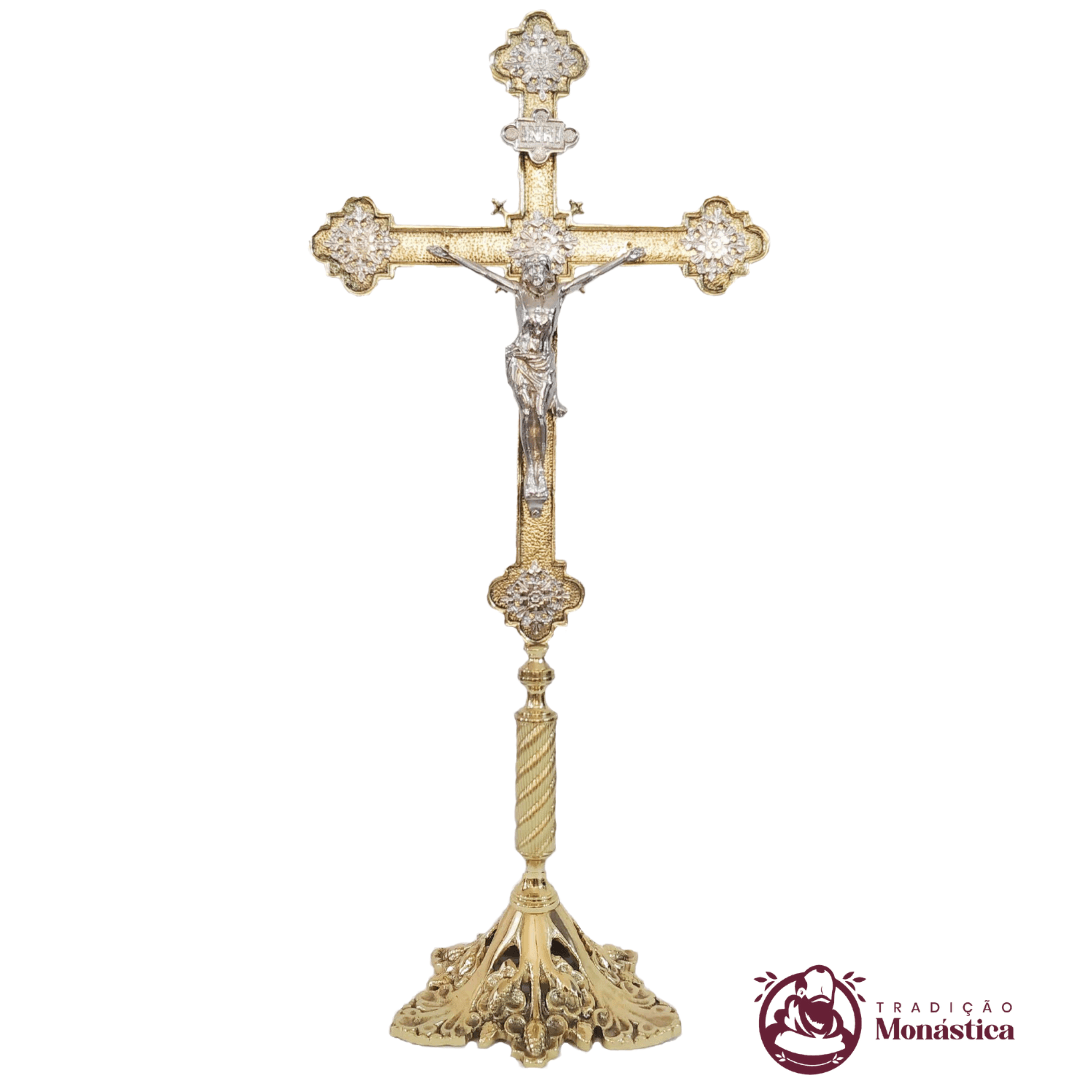 Cruz de Altar - feita em Bronze  - 1