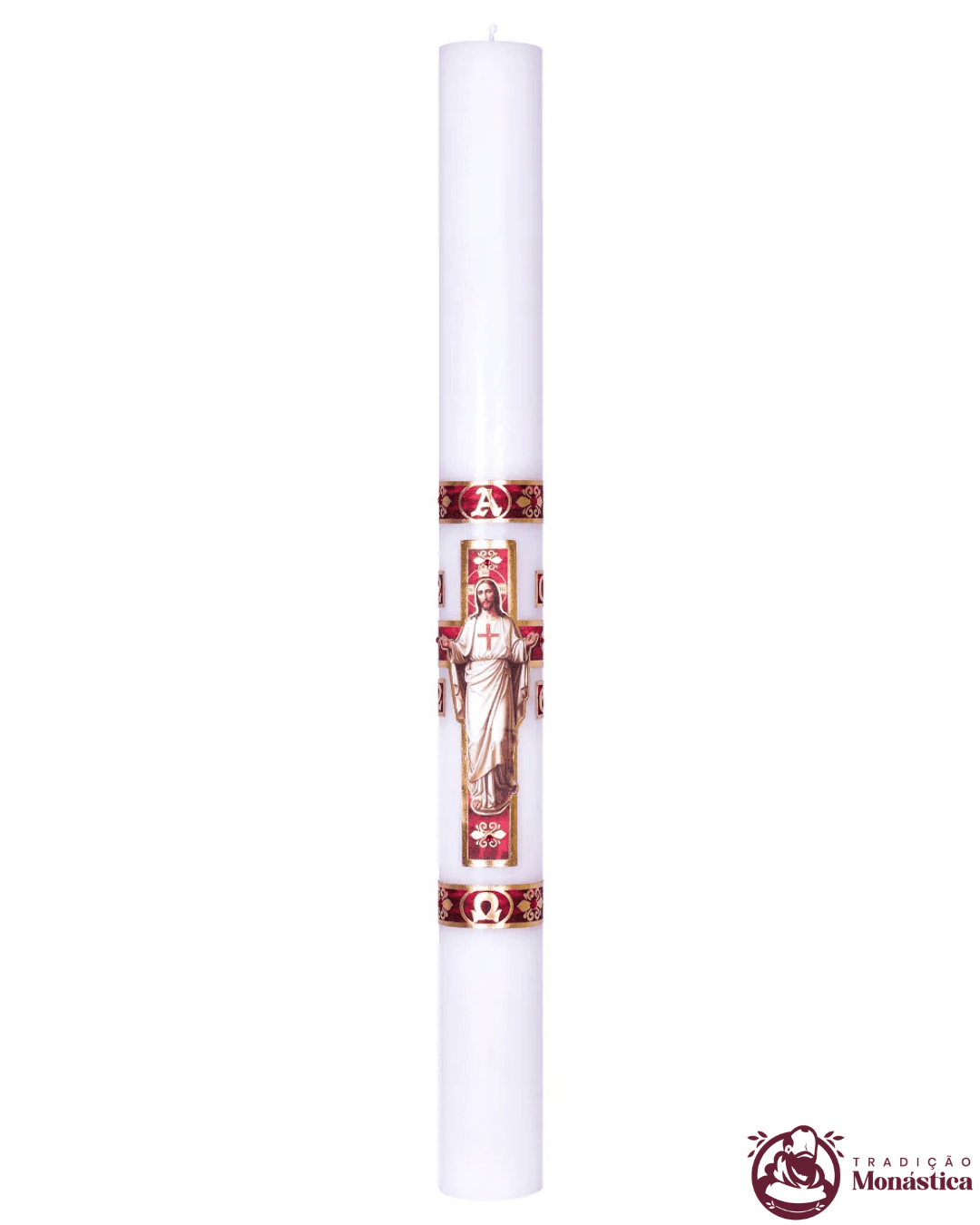 Vela Círio Pascal - Aplicação Cristo - 1
