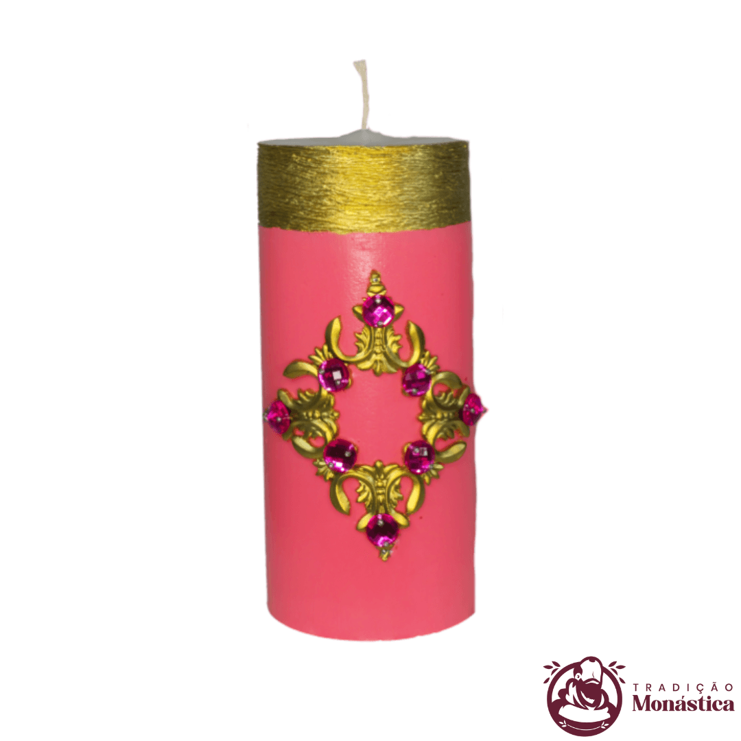 Conjunto de Velas do Advento - 20x7cm - Modelo Av07  - 7