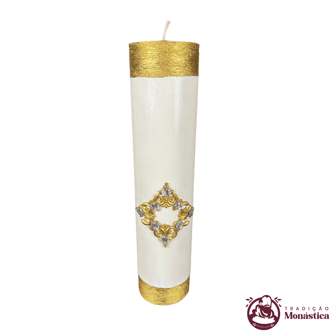 Conjunto de Velas do Advento - 30x7cm - Modelo Av08  - 8