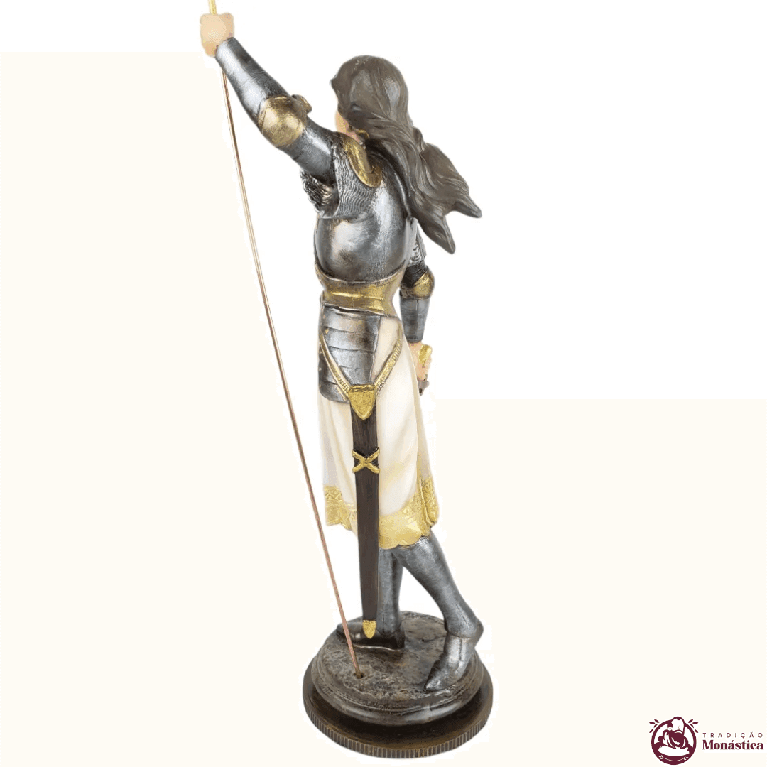 Imagem Santa Joana D'Arc 35cm - 6