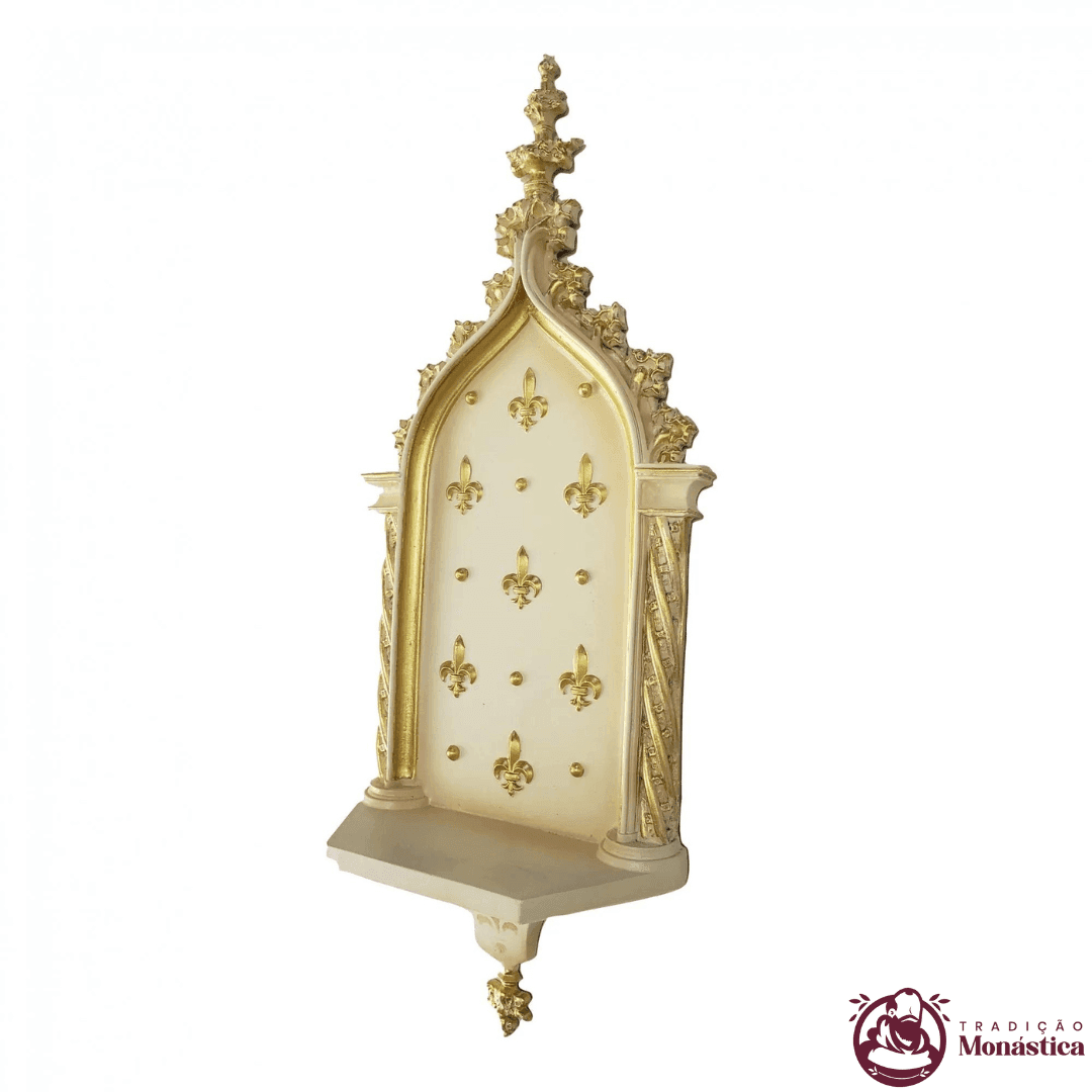 Peanha Oratório 54cm Dourada - 3