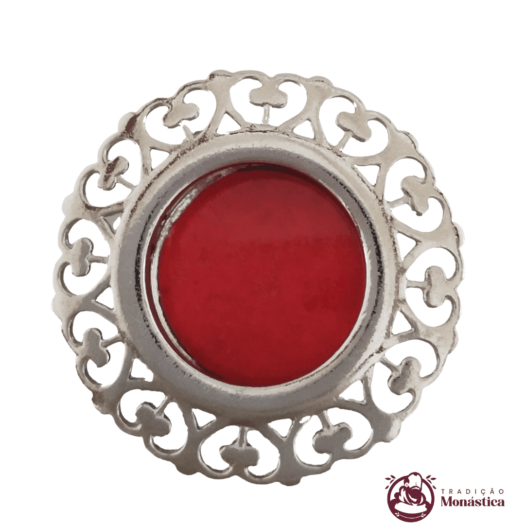 Teca para Relíquia de Santos Prata Níquel - TE10 - 1