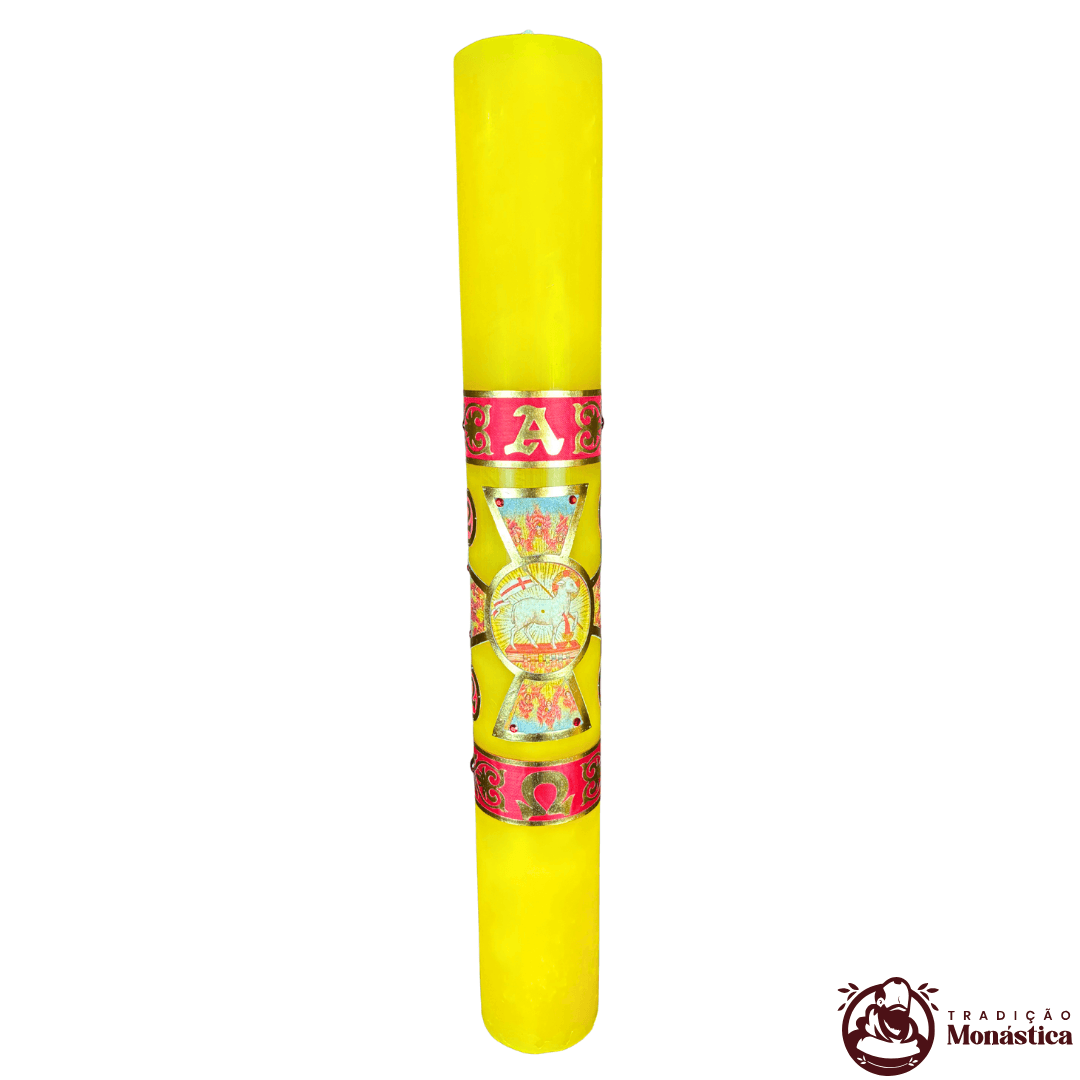 Vela Círio Pascal - Aplicação Cordeiro 02 - 3