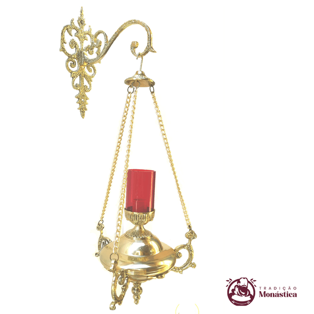 Lâmpada Do Santíssimo Grande - Feita Em Bronze Lâmpada Do Santíssimo Grande - Feita Em Bronze