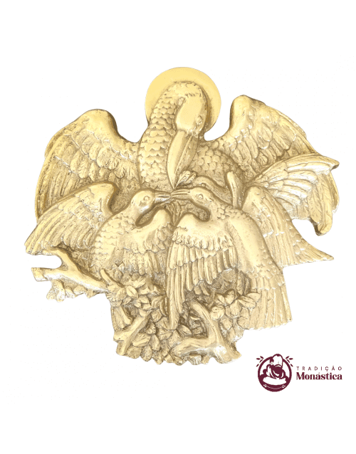 Aplique Pelicano para Altar - sem Moldura - 1
