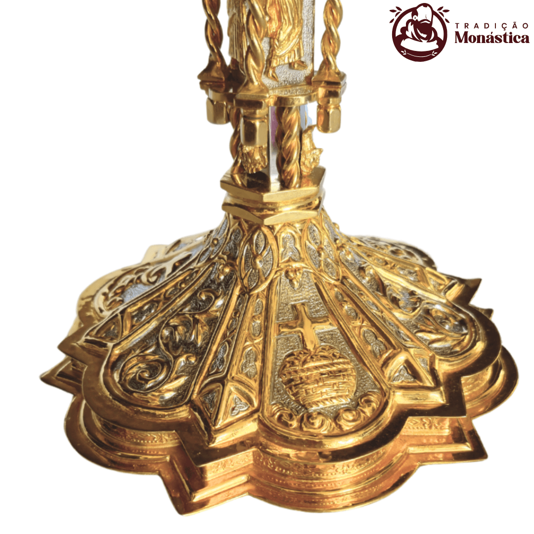 Cálice Gótico banhado em Ouro e Níquel - Apóstolos - 4