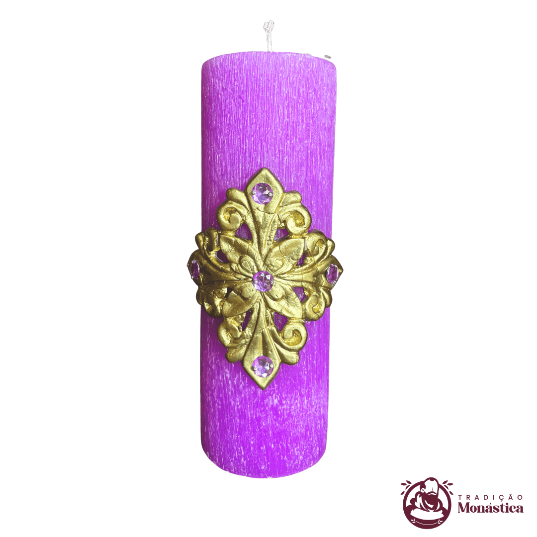 Conjunto de Velas do Advento - 20x7cm - Modelo Av04 - 5