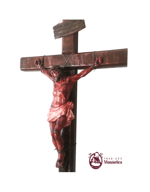 Crucifixo Realista - Parede 120cm Crucifixo Realista - Parede 120cm