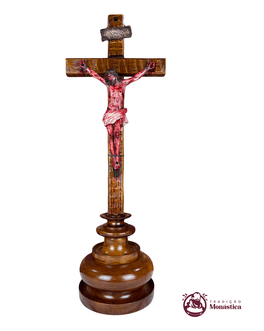 Crucifixo de Base Realista - 1