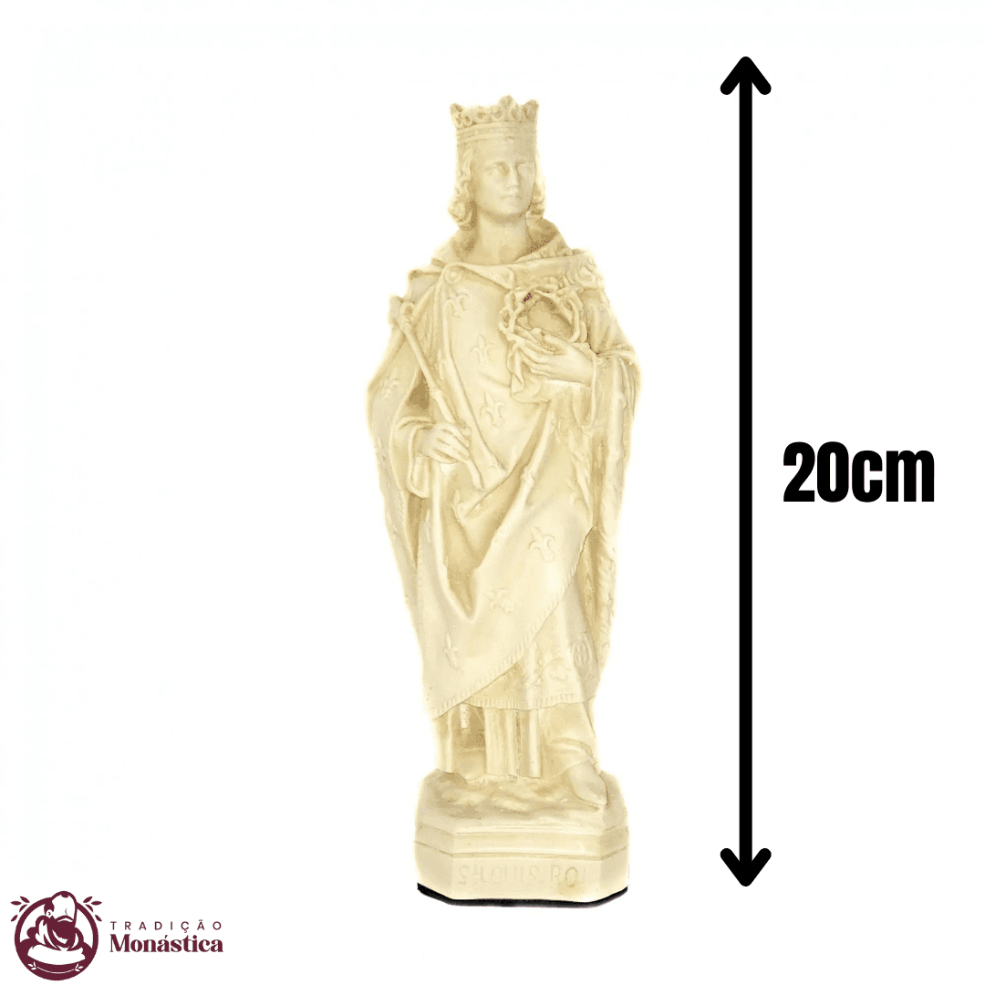 Imagem Escultura São Luís IX Rei da França - 5