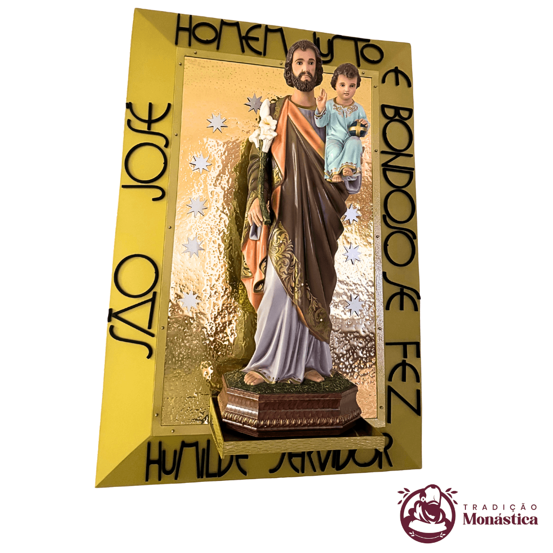 Nicho de São José - Feito em metal - 120cm - 2