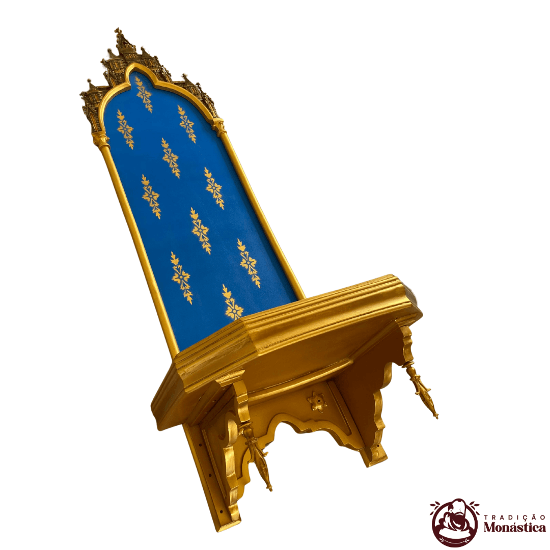 Oratório Peanha Gótica Castelo - Para Imagem de 70 à 100cm - 3