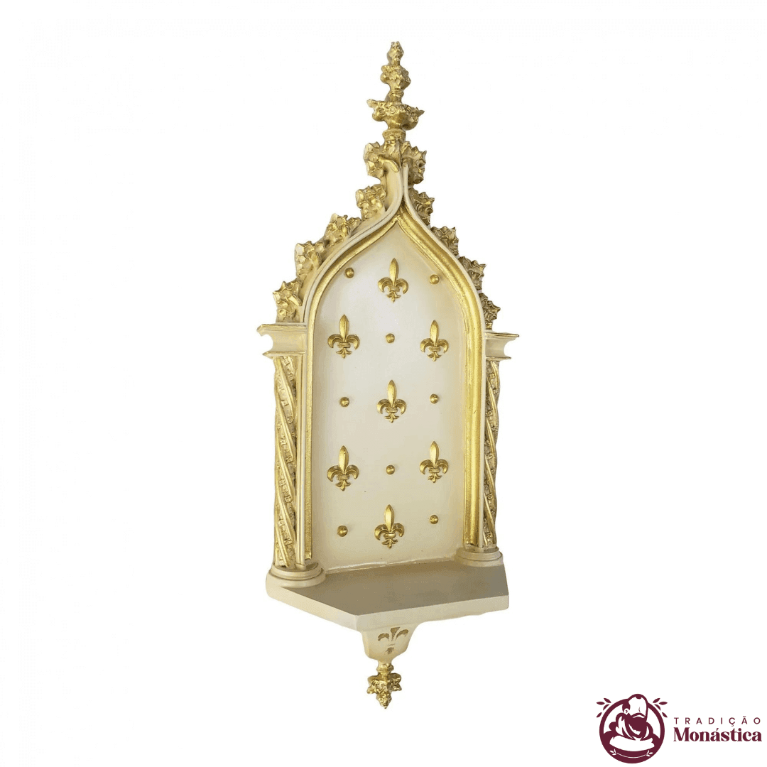 Peanha Oratório 54cm Dourada - 2