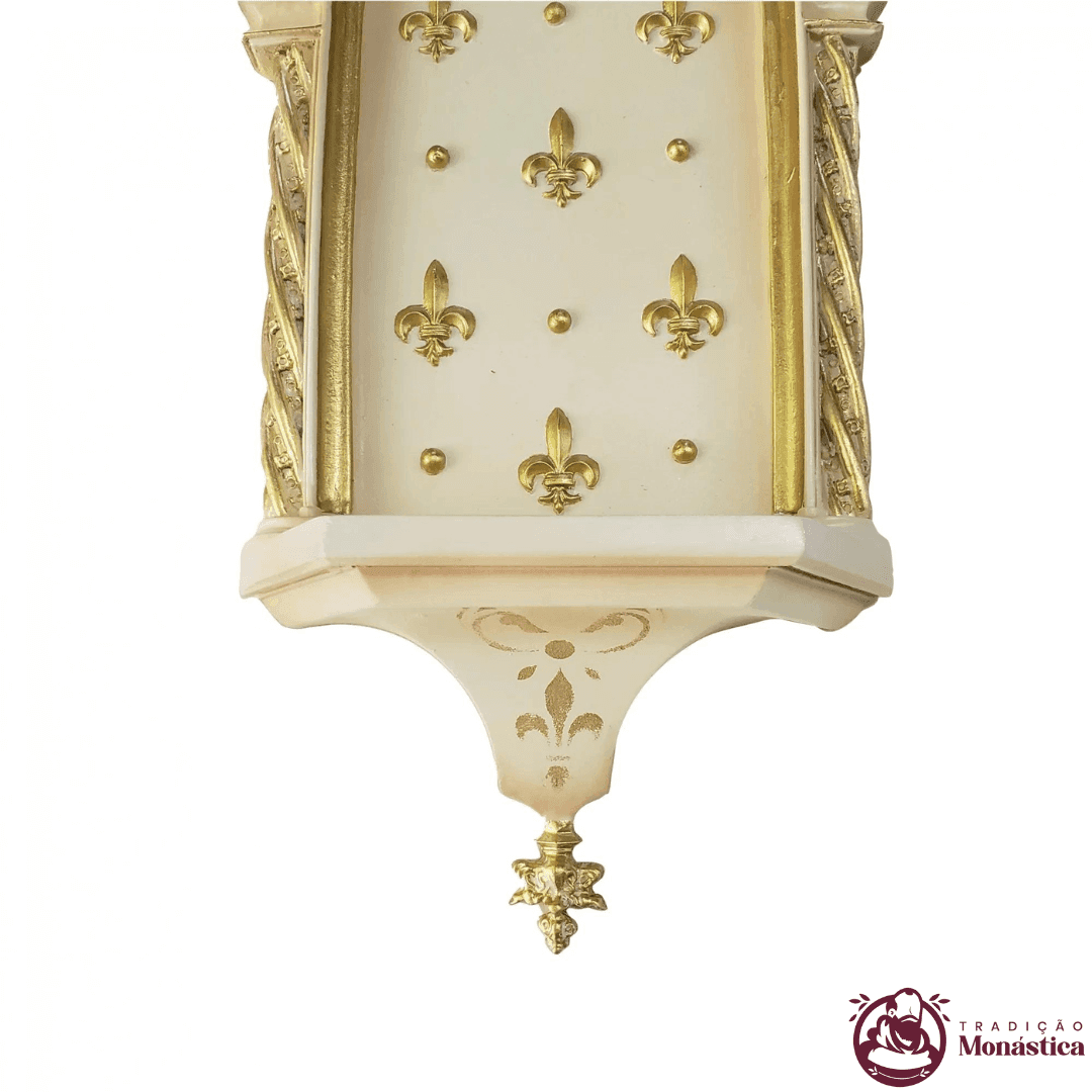 Peanha Oratório 54cm Dourada - 5