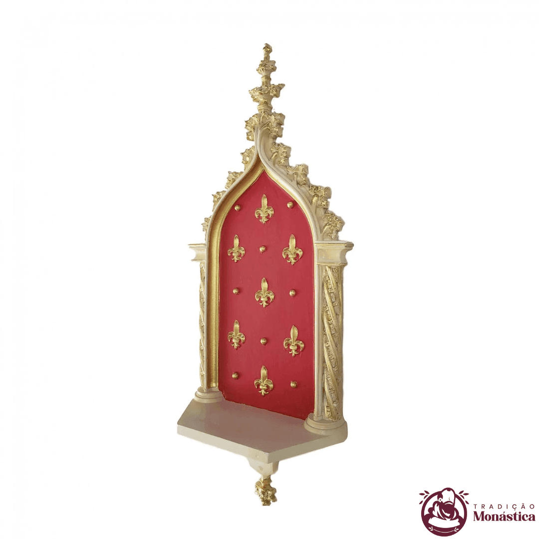 Peanha Oratório 54cm Vermelha - 5