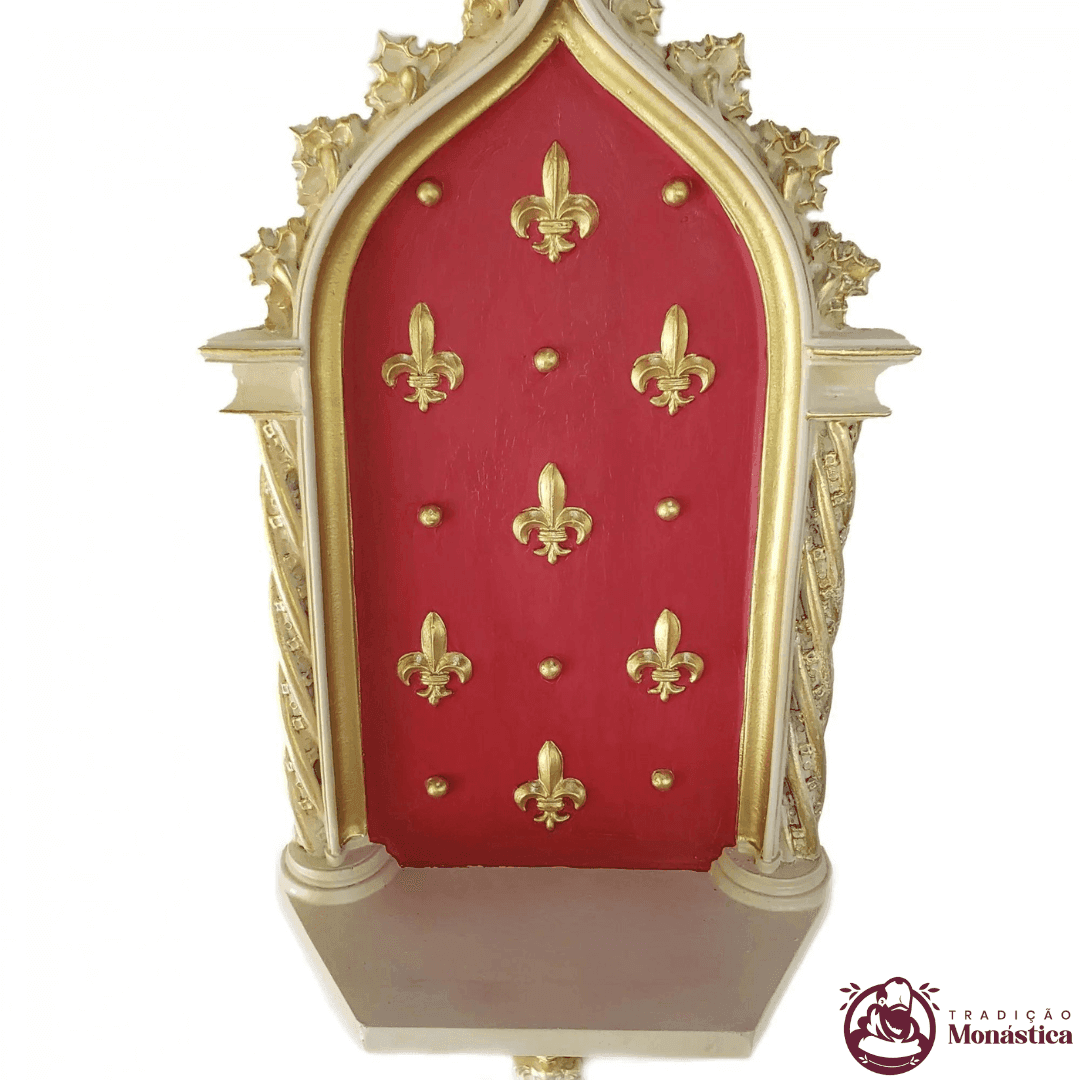 Peanha Oratório 54cm Vermelha - 2