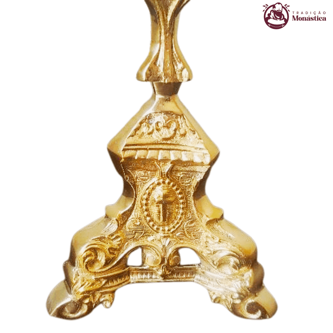 Relicário estilo Barroco com Detalhes de Anjos - 53cm - 3