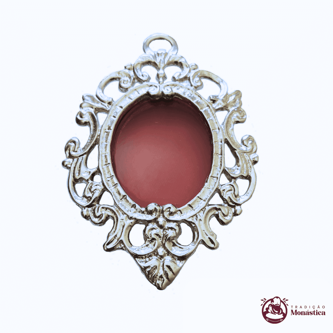 Relicário/Teca para Relíquia de Santos Grande - Niquelada - 1