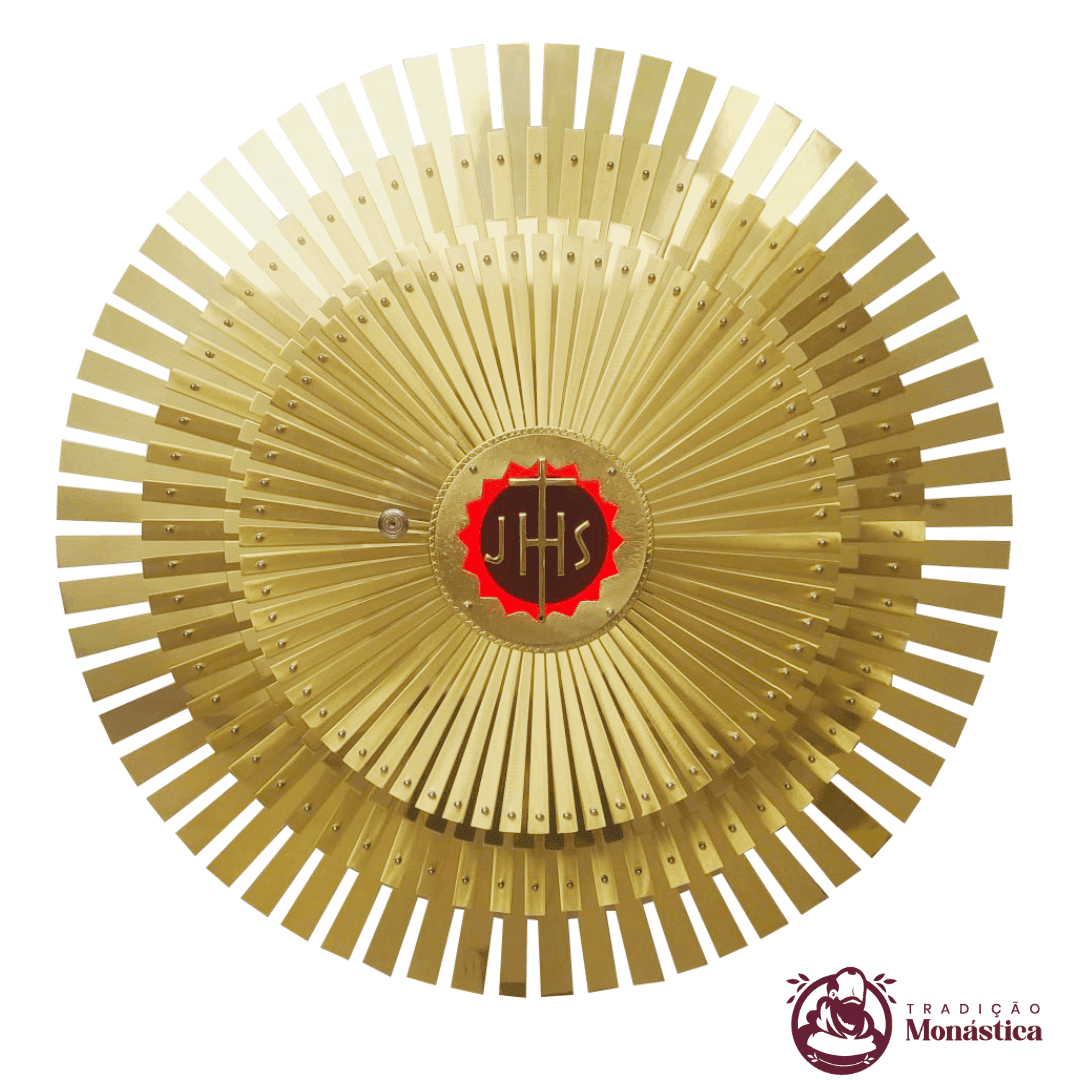 Sacrário JHS Raiado Redondo com Luz Frontal - para Embutir na Parede Sacrário JHS Raiado Redondo com Luz Frontal - para Embutir na Parede