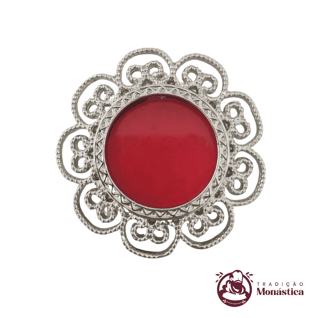 Teca para Relíquia de Santos Prata Níquel - TE06 - 1