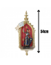 Imagem Santa Joana D'Arc com Peanha Oratório 