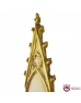 Peanha Oratório Gótico 45cm Dourado