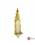 Peanha Oratório Gótico 45cm Dourado
