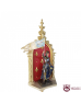 Imagem Santa Joana D'Arc com Peanha Oratório 
