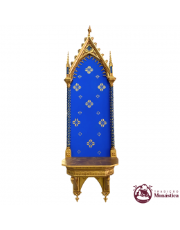 Peanha Oratório Gótico 260cm Azul