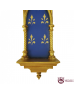 Peanha Oratório Gótico 45cm Azul